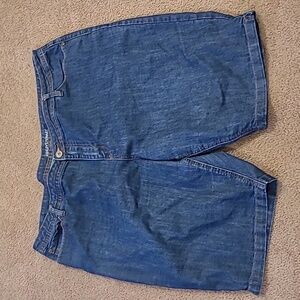 Ashley Stewart Jean shorts sz 24